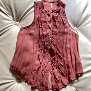 Free people Sleeveless Top